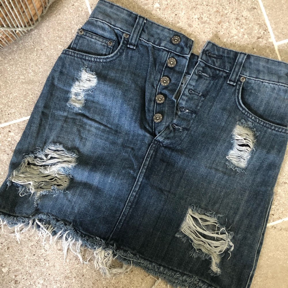 CARMAR Denim Skirt